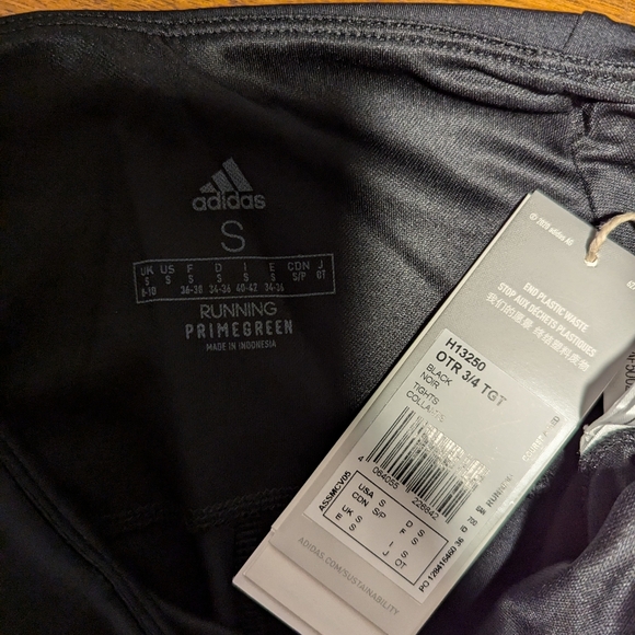 Adidas Crop Running Tights - Picture 4 of 4